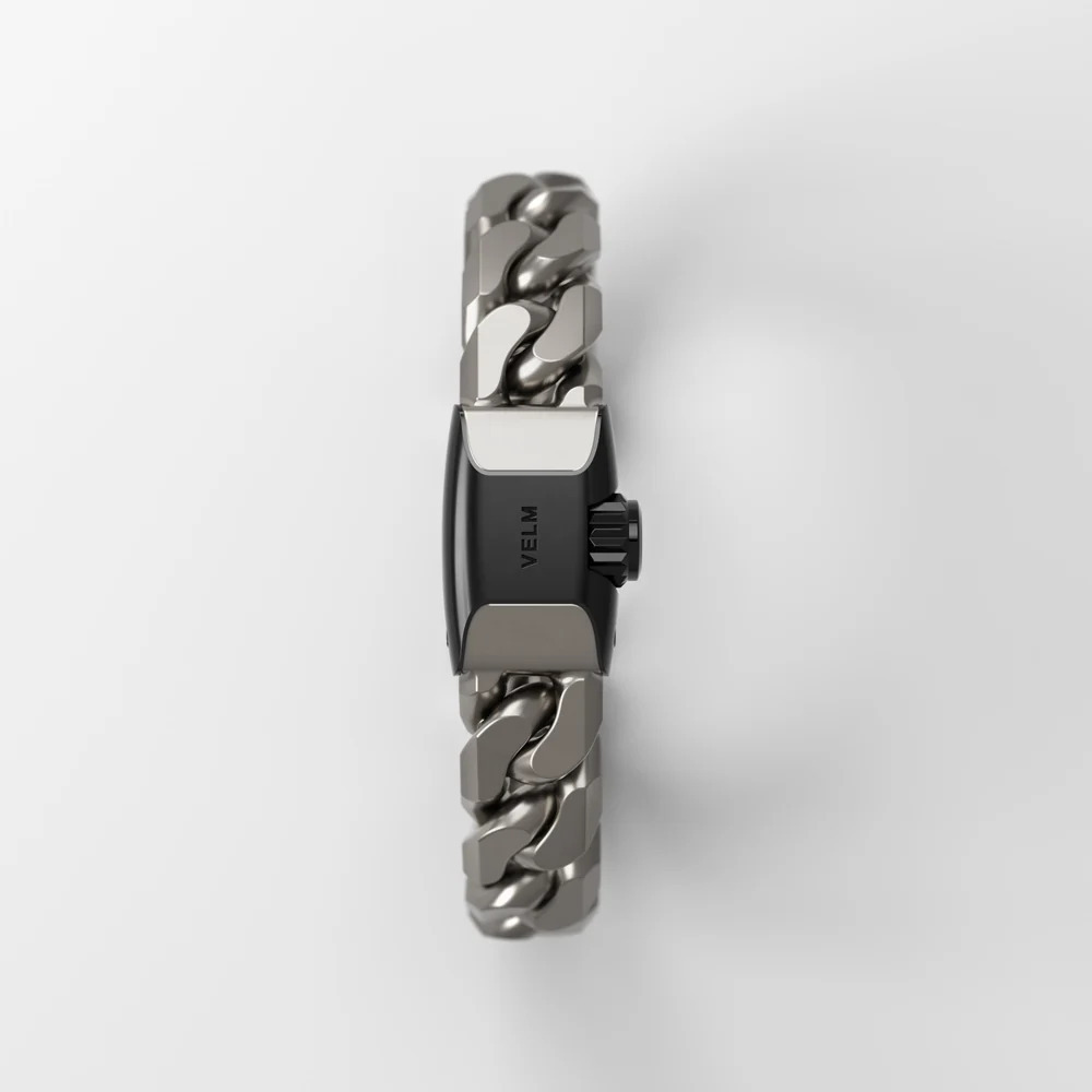 Премиальный мужской титановый браслет-цепочка Malibu Titanium Bracelet